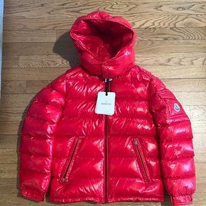Moncler NWT kids Maya down coat.
